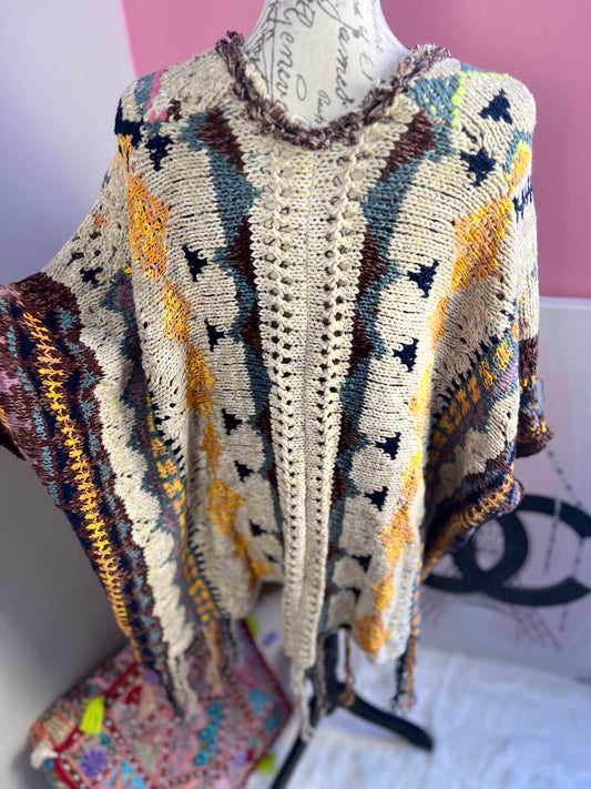 FREE PEOPLE PONCHO