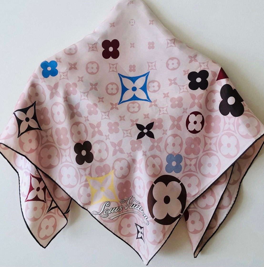 LOUIS VUITTON SILK SCARF