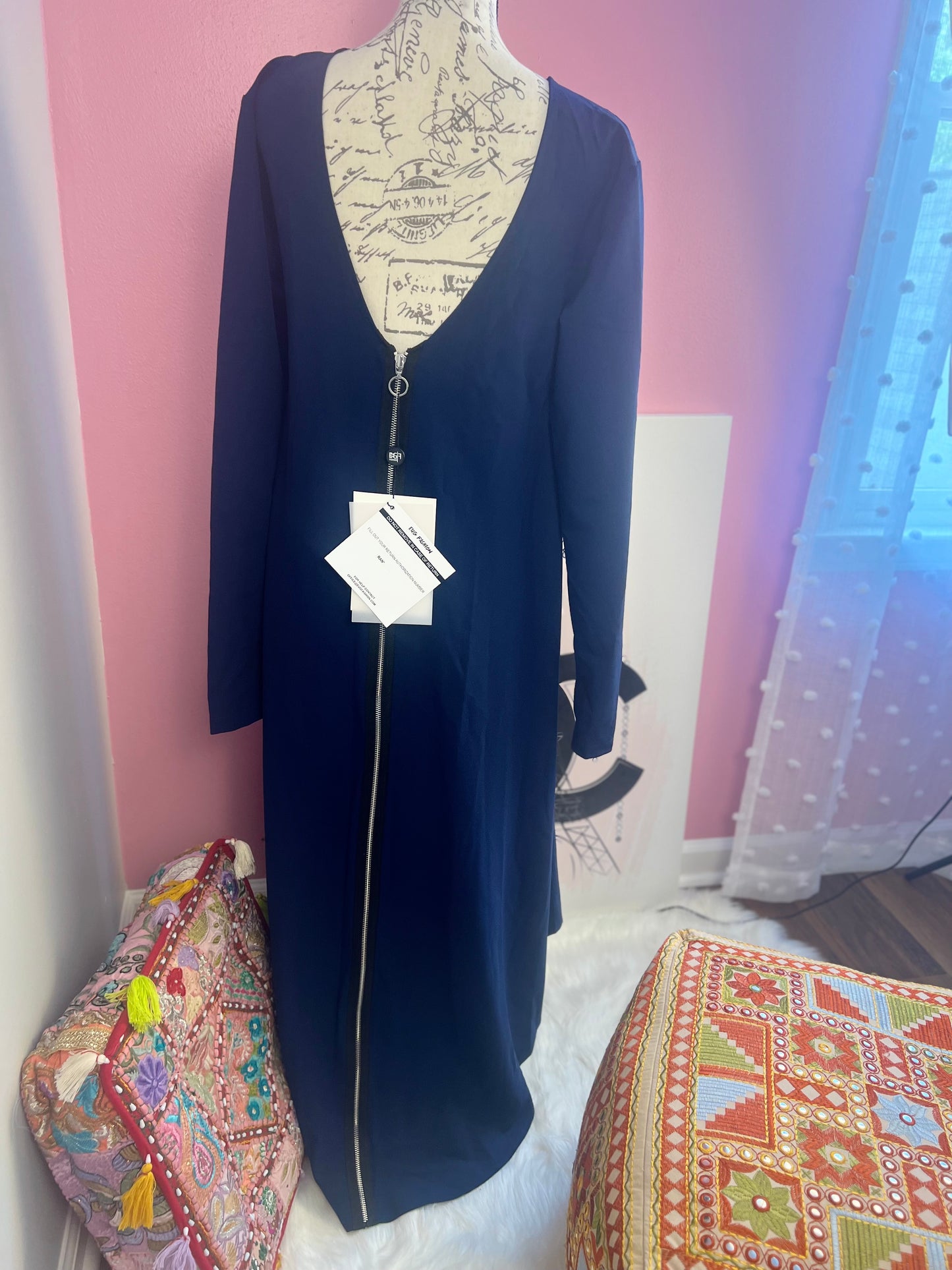 MAXI DRESSE NAVY